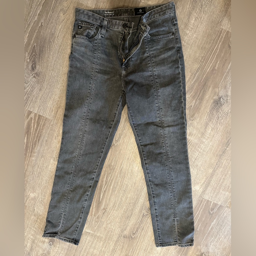 Ag Adriano Goldschmied Black Skinny Jeans